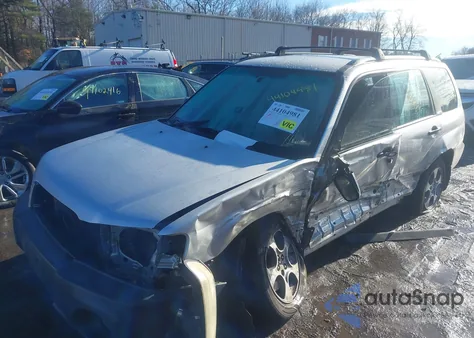 2003 Subaru Forester X из США, поврежденный, VIN JF1SG63603H766779